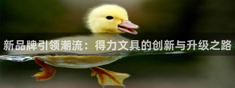 九游會登陸頁面：新品牌引領(lǐng)潮流：得力文具